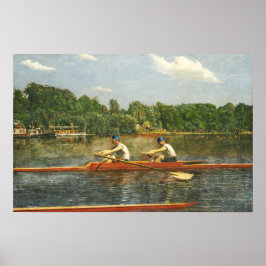 Poster Eakins - A Corrida dos Irmãos Biglin