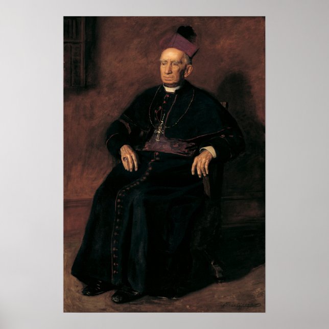Poster Eakins - Archbishop William Henry Elder (Frente)