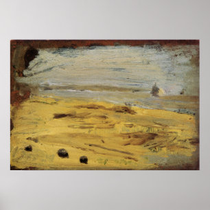 Poster Eakins - Costa Do Rio Delaware, Redes De Pesca