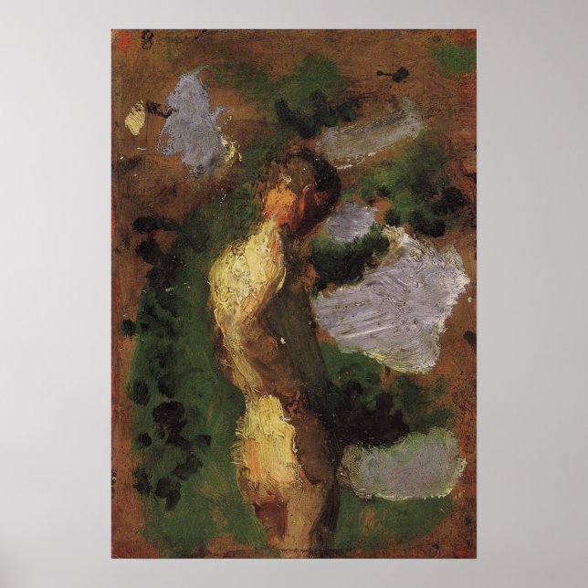 Poster Eakins - Estudo Para O Buraco De Natação (Frente)