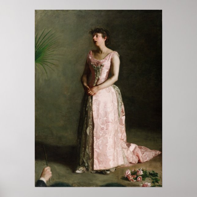 Poster Eakins - O Cantor Do concerto (Frente)