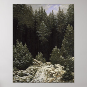 Pôster Early Snow, c.1828