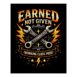 Pôster Earned Not Given