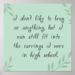 Pôster Earrings Fit