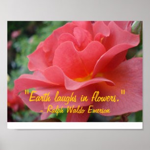 Poster Earth Laughs in Flowers
