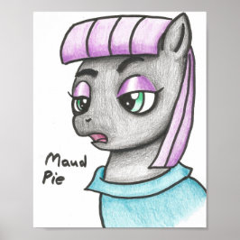 Poster Earth Pony Maud Pie - Irmã do Pinkie Pie