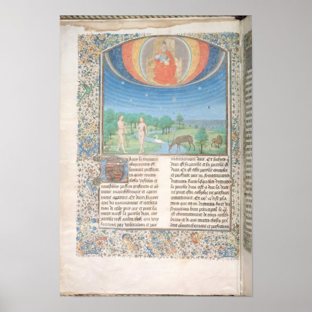 Pôster Earthly Paradise, um livro sobre as sete idades do (Frente)