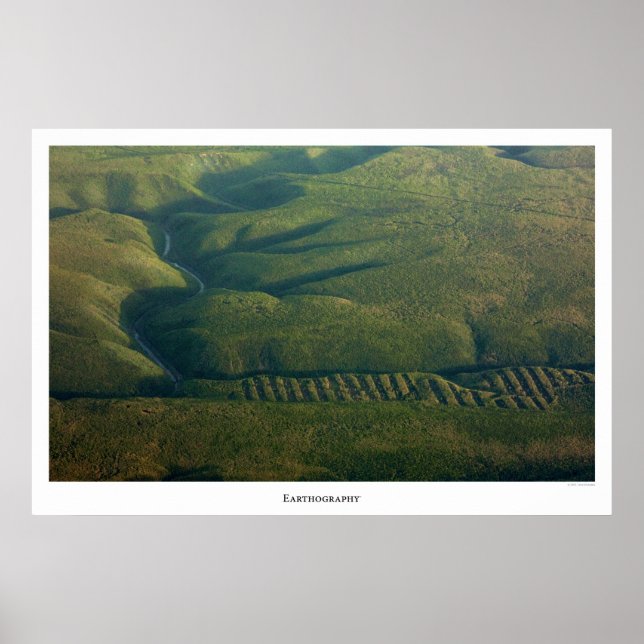 Pôster Earthography 14 (Frente)