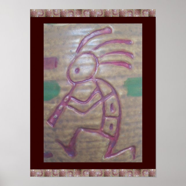Poster Earthware Kokopelli (Frente)