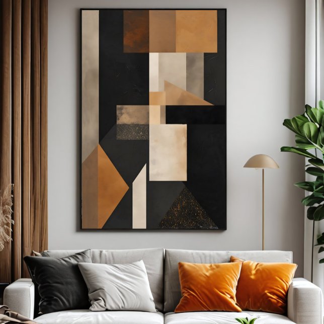 Poster Earthy Harmony (Criador carregado)