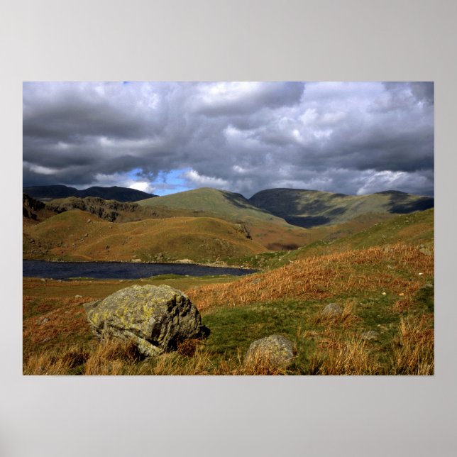 Poster Easedale Tarn Cumbria Inglaterra (Frente)
