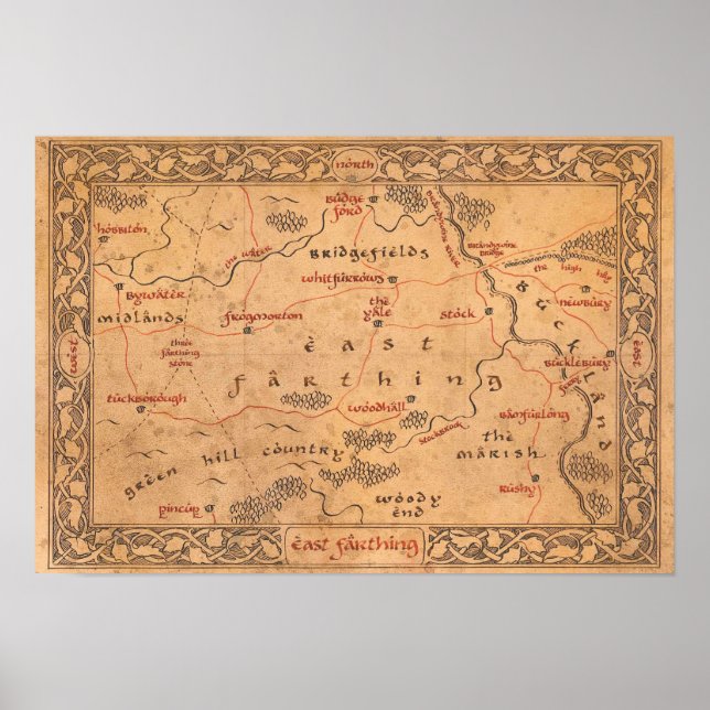 Pôster East Farthing (Frente)