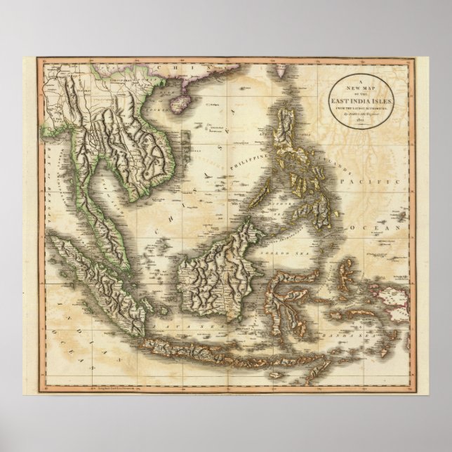 Poster East India Isles (Frente)