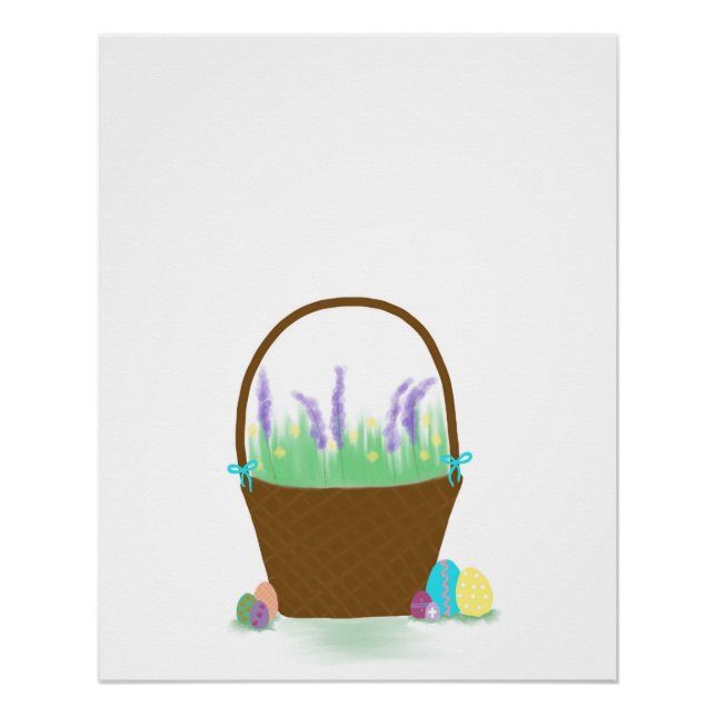 Pôster Easter Basket (Frente)
