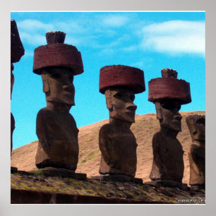 PÔSTER EASTER ISLAND TALKING HEADS