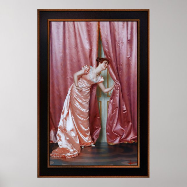 Poster Eavesdroting de Vittorio Reggianini (Frente)