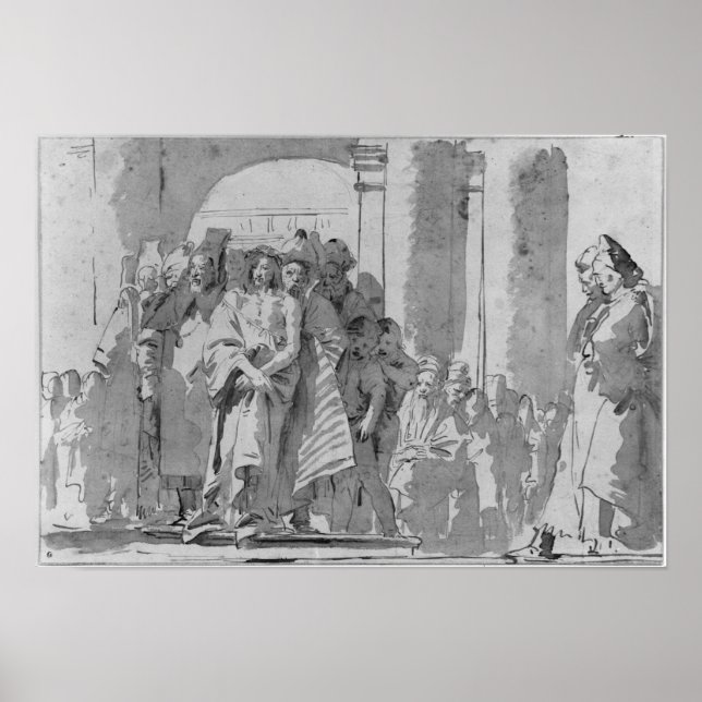 Poster Ecce homo (Frente)