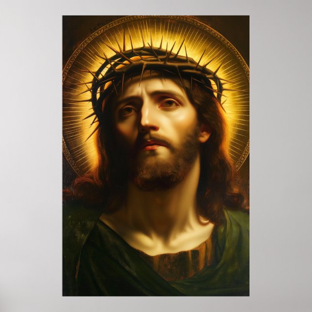 Poster Ecce Homo | Jesus Christ with Crown of Thorns (Frente)
