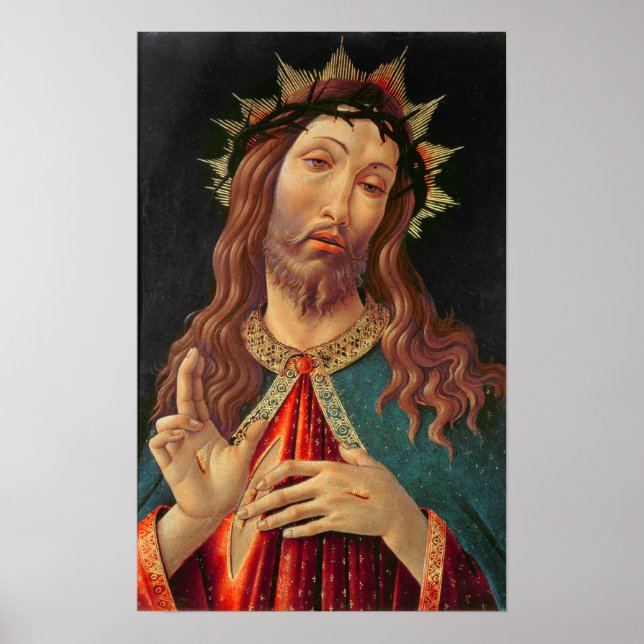 Pôster Ecce Homo, ou The Redeemer, c.1474 (Frente)