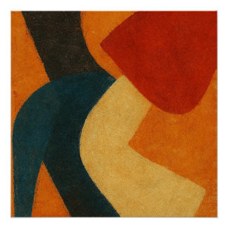Pôster Echoes of a Vanished Ritual: Japanese Abstract
