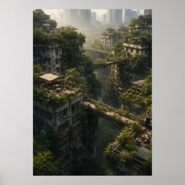 Poster Echoes of the Green Canopy (Frente)