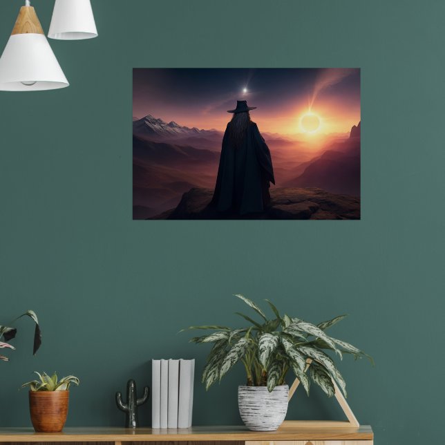 Poster Eclipse das visões do assistente (Sala de Estar 1)