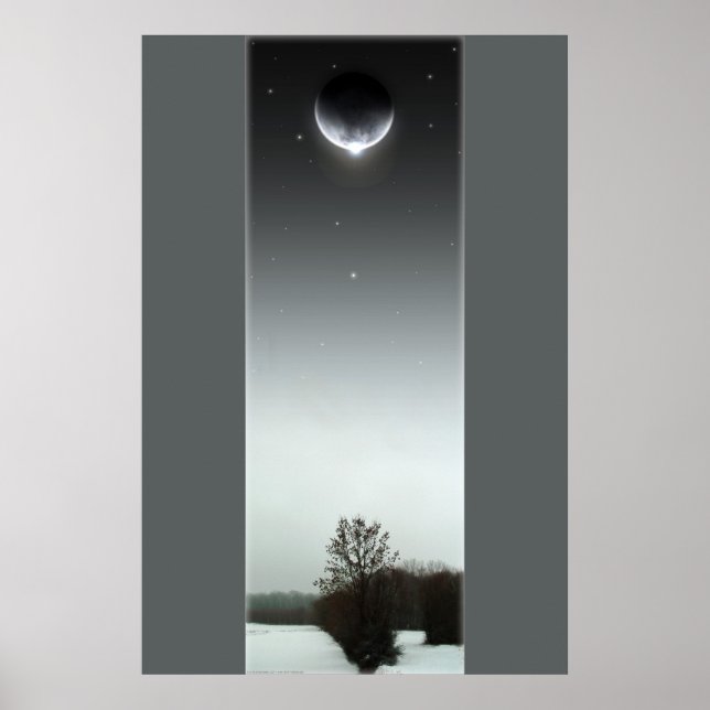 Pôster Eclipse de inverno III (Frente)