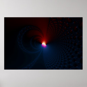Poster Eclipse lunar - Fractal