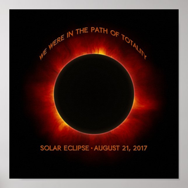 Poster Eclipse Solar (Frente)