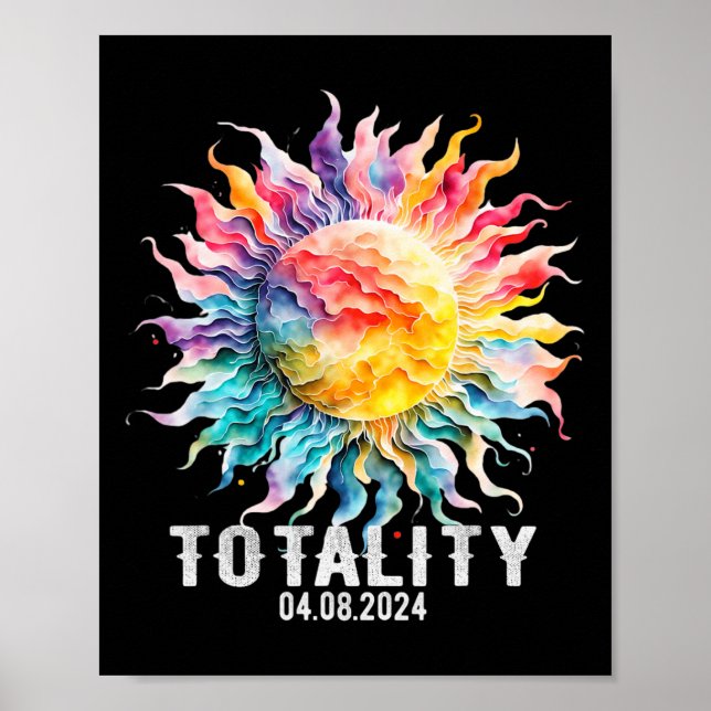 Poster Eclipse Solar (Frente)