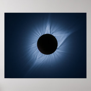 Poster Eclipse Solar 2017 - Coroa do Sol