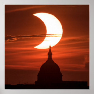 Poster Eclipse Solar 2021