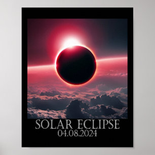 Poster Eclipse Solar abril de 2024 04.08.24
