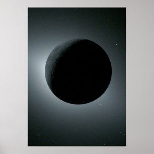 Poster Eclipse Total do Sol Artemis II