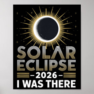 Poster Eclipse Total do Sol Lá Eclipse