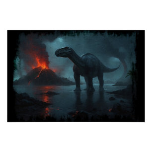 Pôster Ecologia Brontossaurus