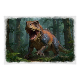 Pôster Ecologia Diária Tyrannosaurus