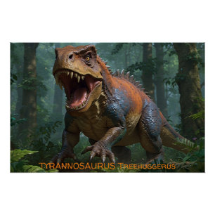 Pôster Ecologia Diária Tyrannosaurus
