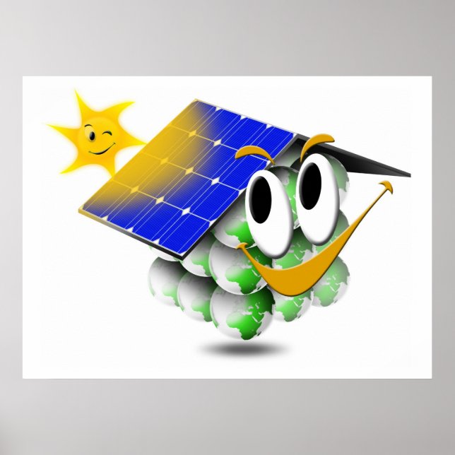 Poster Ecologic house (Frente)