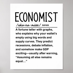 Poster Economista