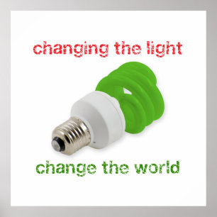 Pôster Economize energia