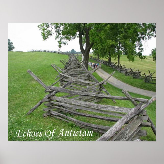 Poster Ecos De Antietam (Frente)