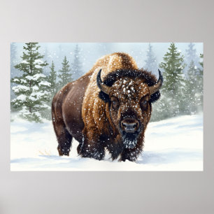 Poster Ecos do inverno: O Reino de Bison