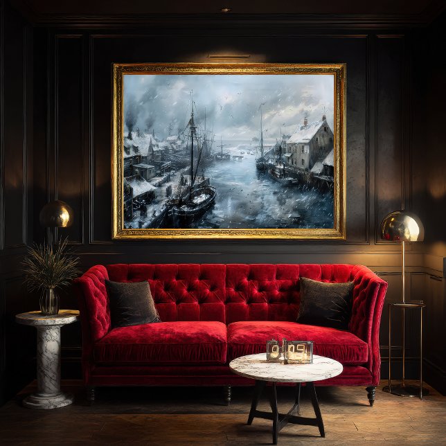 Poster Ecos do Passado: Vida de Pesca Vitoriana (Criador carregado)