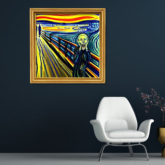 Poster Ecos Silenciosos: Desvendando Edvard Munch é o Gri