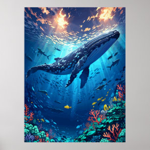 Poster Ecossistema subaquático