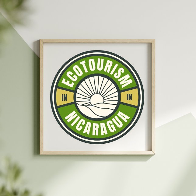 Poster Ecoturismo na Nicarágua - Viagem lenta (Criador carregado)