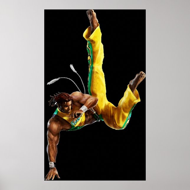 Poster eddy gordo tekken (Frente)