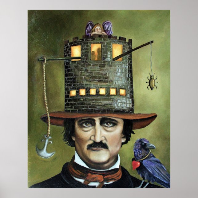 Poster Edgar Allan Poe (Frente)