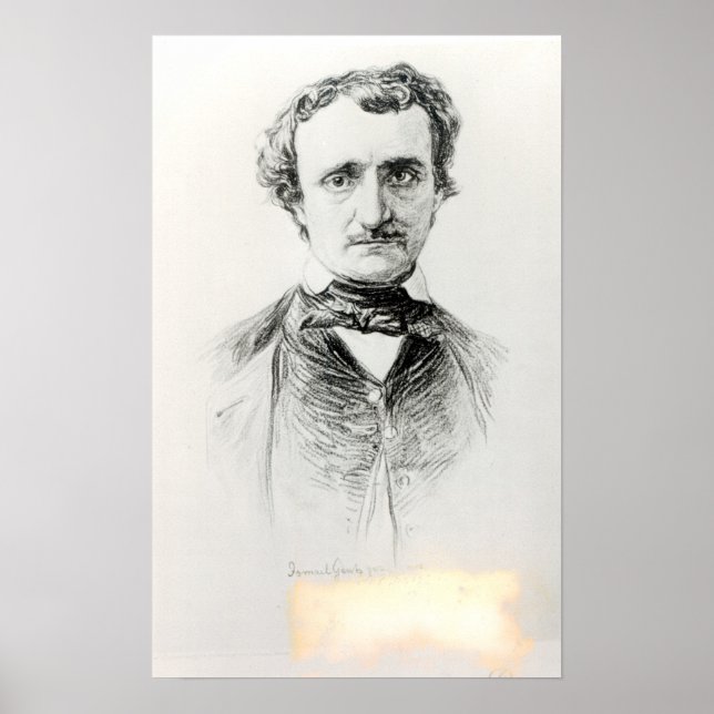 Pôster Edgar Allan Poe 1907 (Frente)